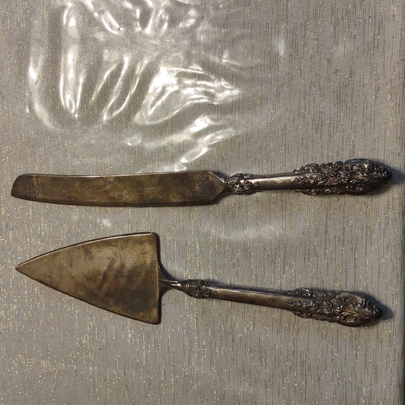 Godinger Dining Godinger Silver Art Modern Baroque Silverplate Cake